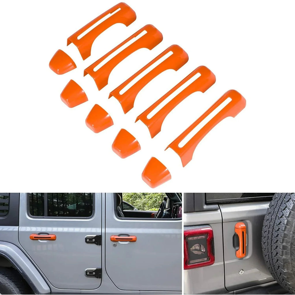 Teledu 10X Door & Tailgate Handle Cover Trim JLU 4Door