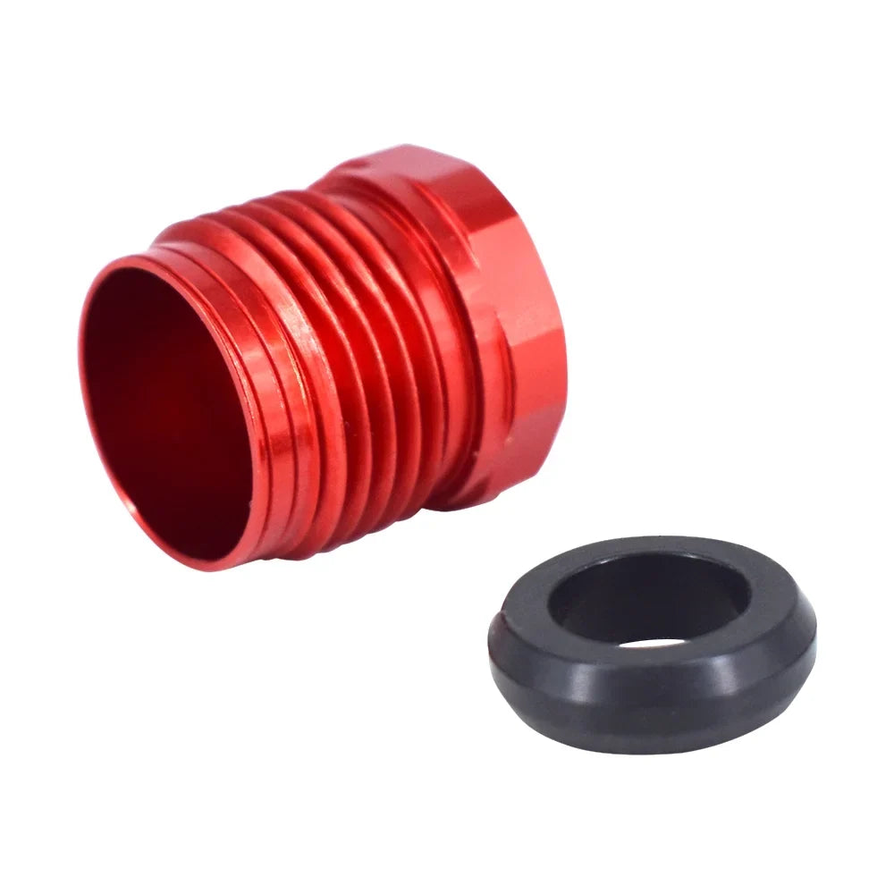 Fit for SeaDoo Alloy Steering & Reverse Cable Lock Nut w Seals GTX RXP RXT GTI