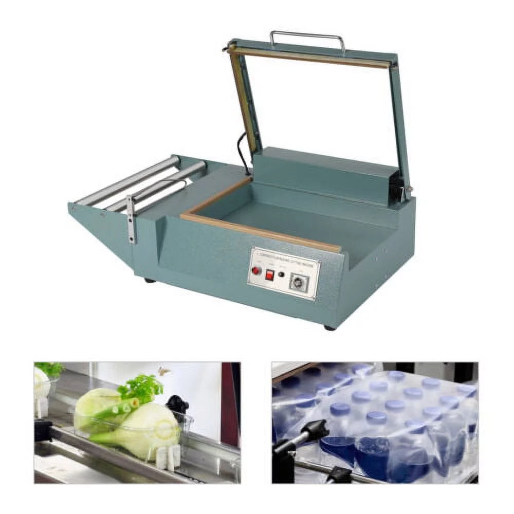 OUKANING Heat Shrink Wrap Sealing Machine Quick Sealing Machine POF Folding Film Sealer Cutter Packing Machine 1000W