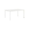 Mobiliario da Giardino: Tavolo Bianco in Alluminio Resistente