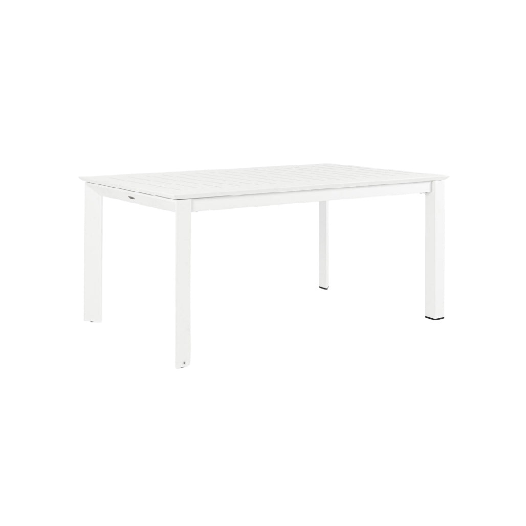 Mobiliario da Giardino: Tavolo Bianco in Alluminio Resistente