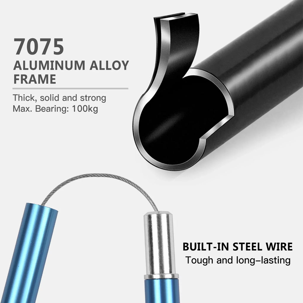 Tomshoo Trekking Pole for Hiking Camping Backpacking, Lightweight and Long-lasting Blue