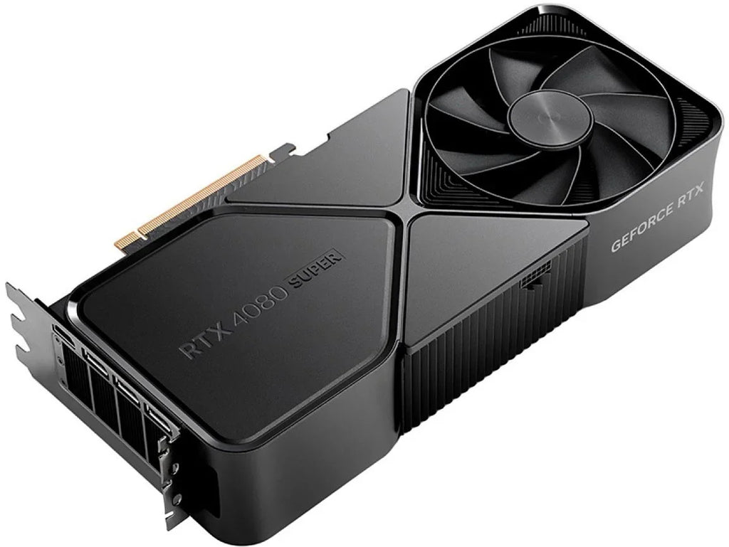 NVIDIA - GeForce RTX 4080 SUPER 16GB GDDR6X Graphics Card - Titanium/Black