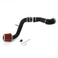 AJP Distributors Cold Air Intake CAI JDM Induction System Black Aluminum Piping Channel + Filter Compatible/Replacement For Mitsubishi Eclipse Galant 2.4L L4 3.0L V6 1999 2000 2001 2002 2003 2004 2005