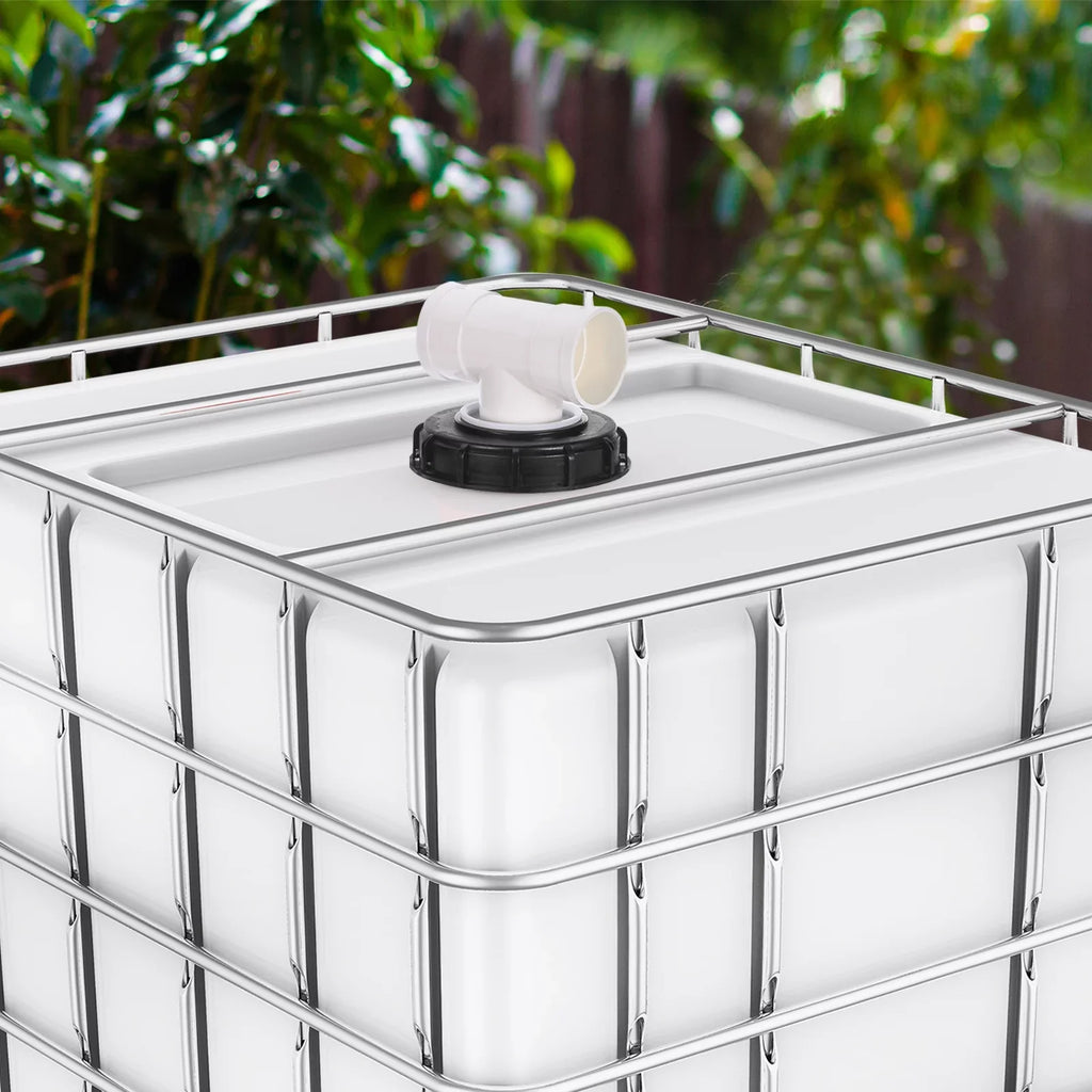 163mm IBC Lid Filter Cover T-Shaped Fluid Tank IBC Tote Cover with Washable Nylon Filter