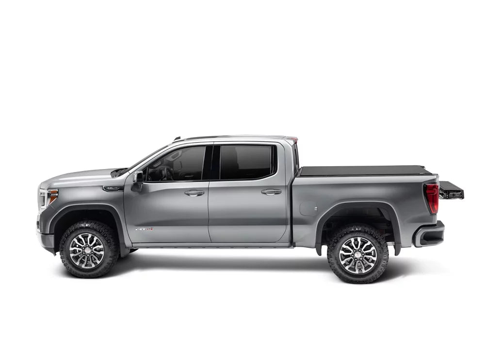 TruXedo Pro X15 Soft Roll Up Truck Bed Tonneau Cover | 1472601 | Compatible with 2019 - 2023 Chevy/GMC Silverado/Sierra, works w/ MultiPro/Flex tailgate 6' 7" Bed (79.4")