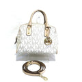 Pre-Owned Michael Kors MK Signature Small Satchel 2WAY Bag Shoulder Boston Women (Good)