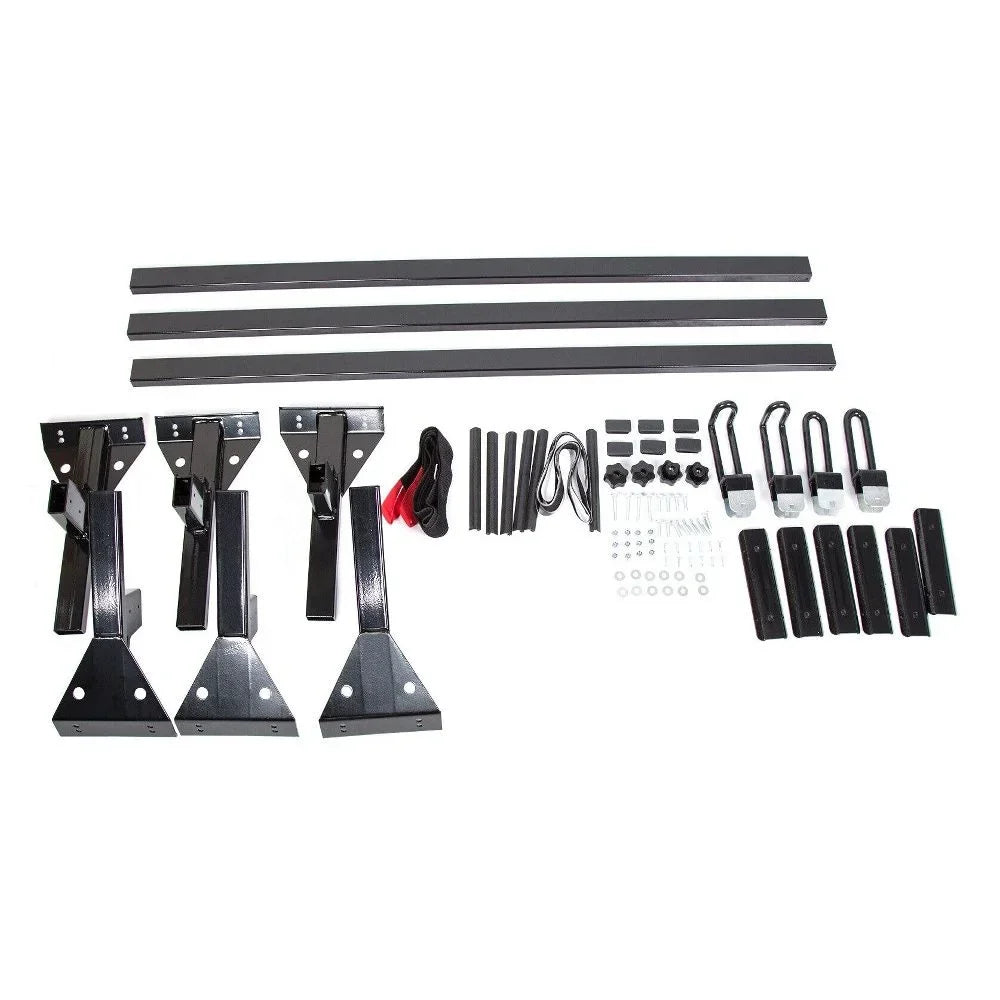 Teledu Ladder Roof Racks Steel Black Rack For Chevy Chevy Express Fullsize Van 3 bar