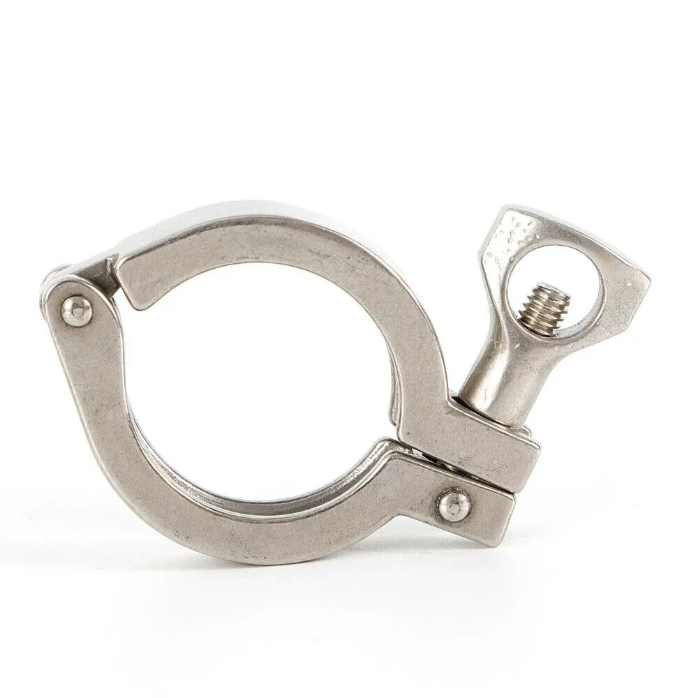 10PCS Stainless Steel Quick-loading Clamp for Machine Tools，Ships, Sewage Treatment Liquid Oil Gas for Soft or Hard Tube Links