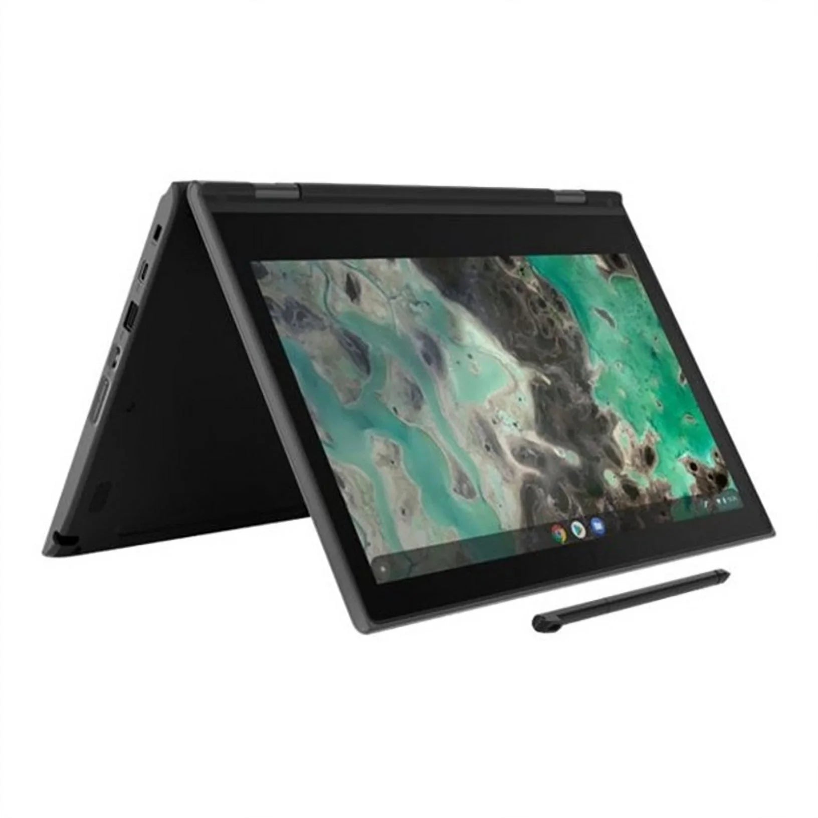 Pre-Owned Chromebook 500e 11.6" Touch 8GB 64GB Celeron N4100,Black (Fair)