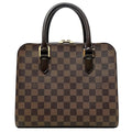 Pre-Owned Louis Vuitton Handbag Triana Brown Damier Ebene N51155 LOUIS VUITTON Ladies Square Type (Good)