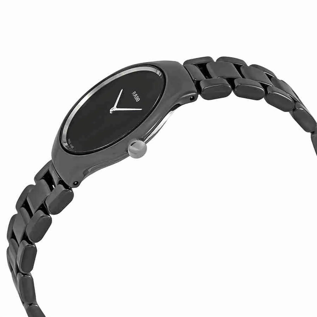 Rado True Thinline Black Dial Ladies Watch R27742192