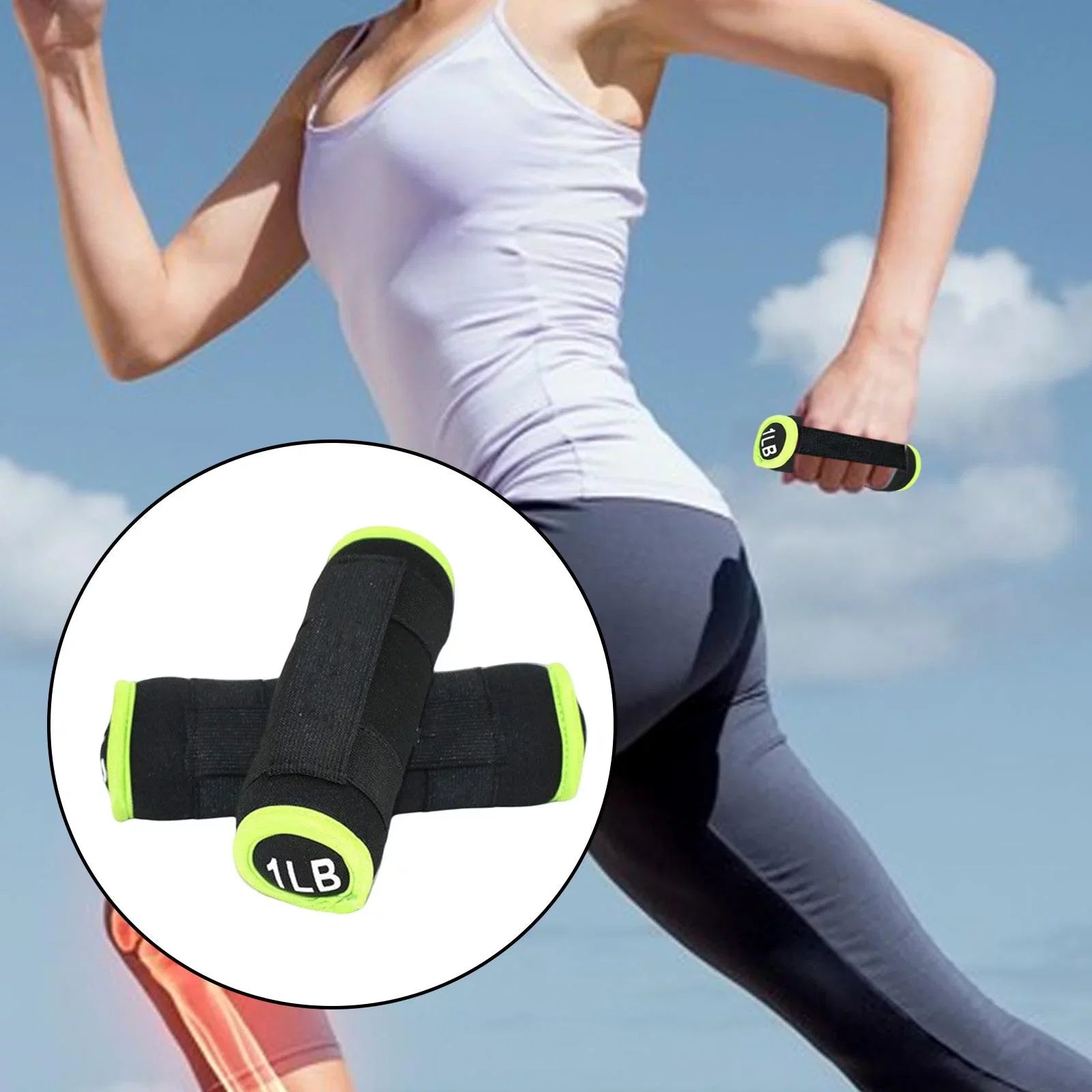Hand Weights Arm Hand Weights 1lb Soft Dumbbell Weight Sets for Workout Yoga