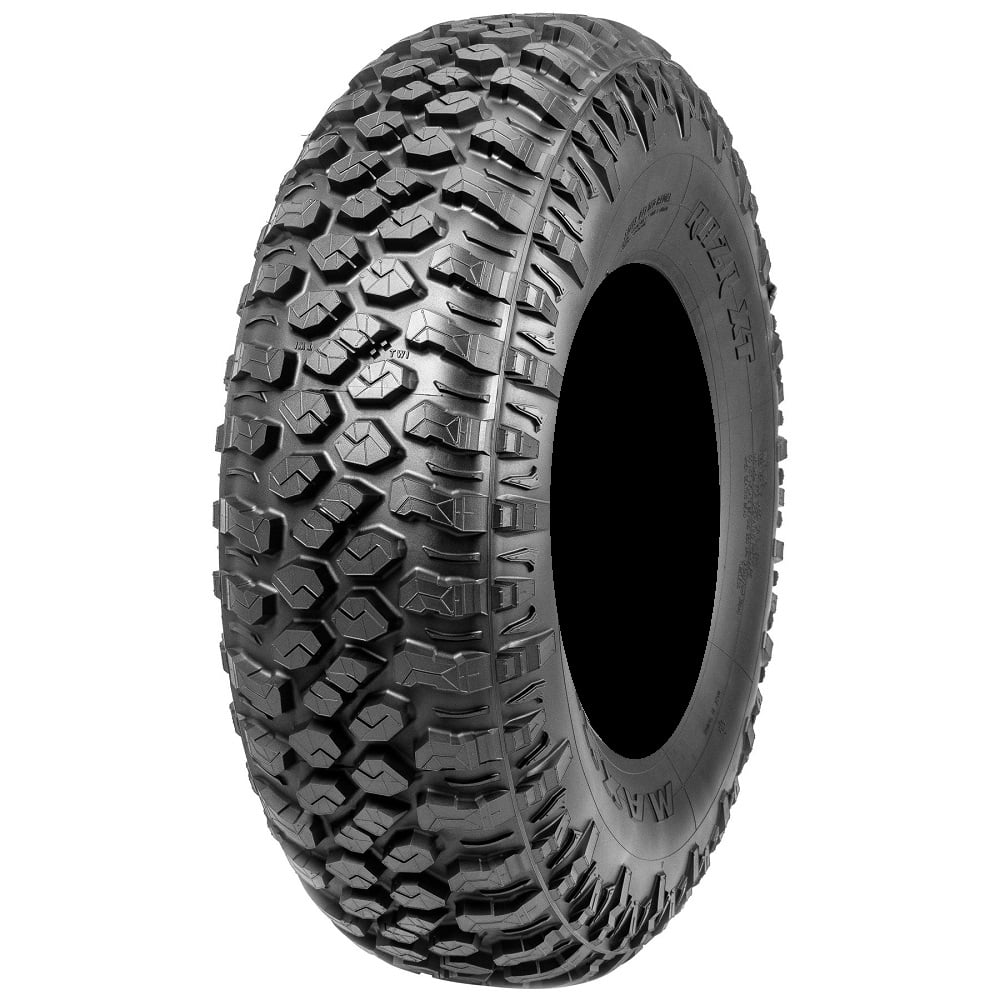 Fuel Rincon Bdlk 15" Wheels Red 32" RAZR XT Tires Kawasaki Teryx Mule