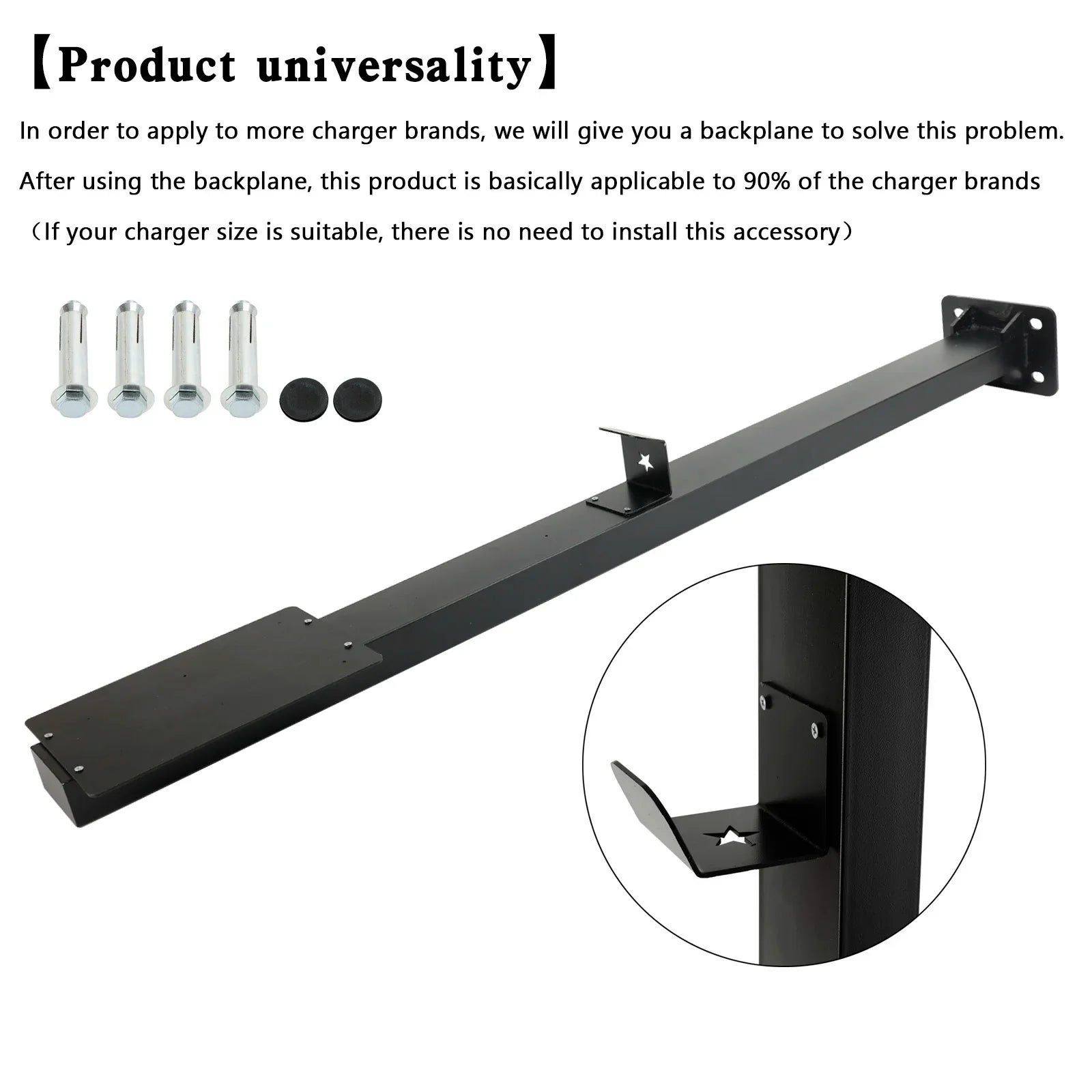 Pedestal Mounted EV Charging Station EV Charger Stand For Tesla Charging Station
