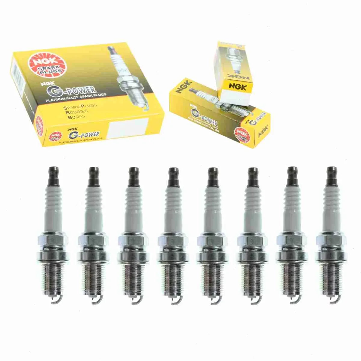 8 pc NGK 7088 G-Power Spark Plugs for 3344 4508 4707 AP3923 AP3923DP2 AP3924 AP3924DP2 AP5503 AP5503DP2 IQ20TT PQ20TT Ignition Wire Secondary Fits select: 1988-1991 HONDA CIVIC