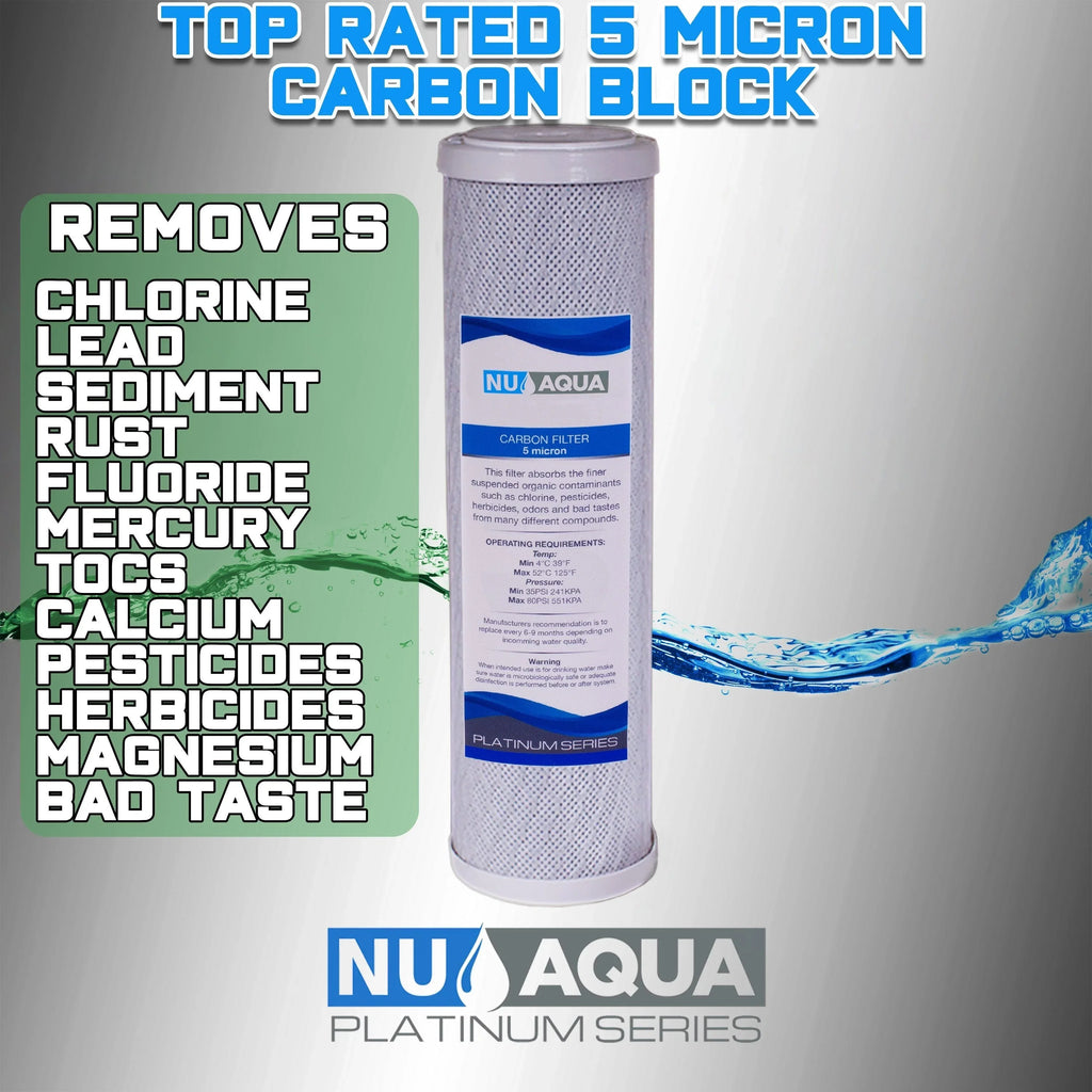 NU Aqua 1 Stage Countertop Liquid Filtration System