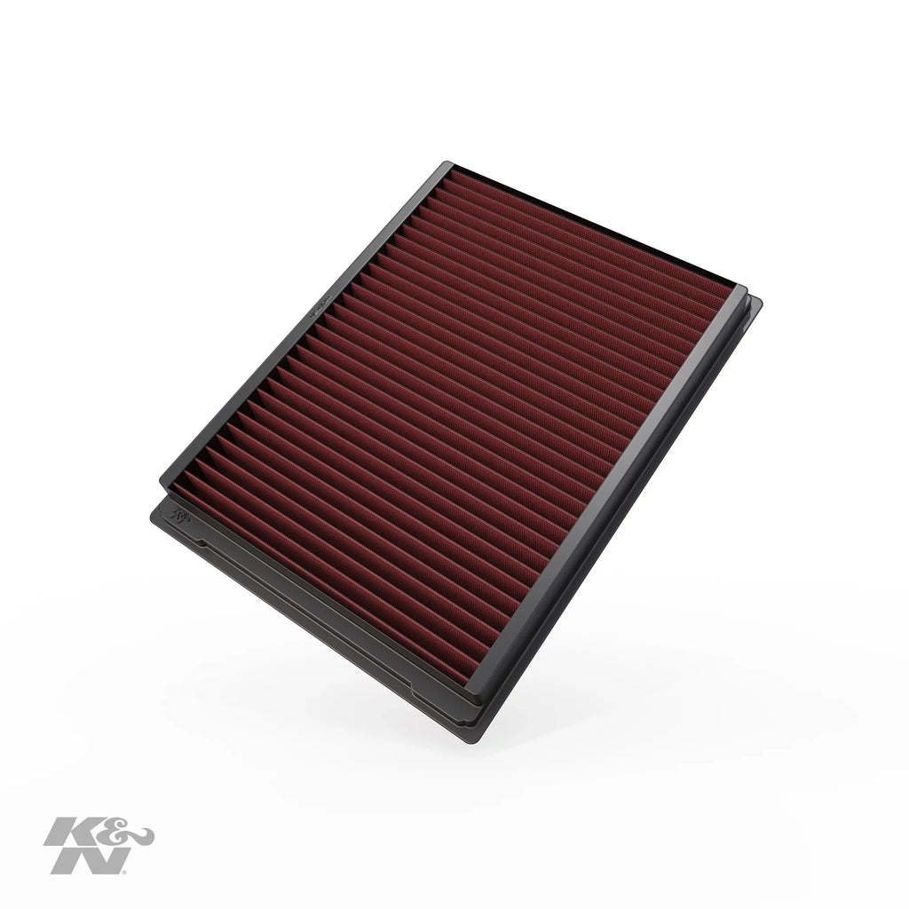K&N Engine Air Filter: High Functionality Premium, Washable, Replacement Filter: 1996-2007 BMW L6 (325Ci, M3, X3, 320Ci, 320i, 325Ti and other select models), 33-2231