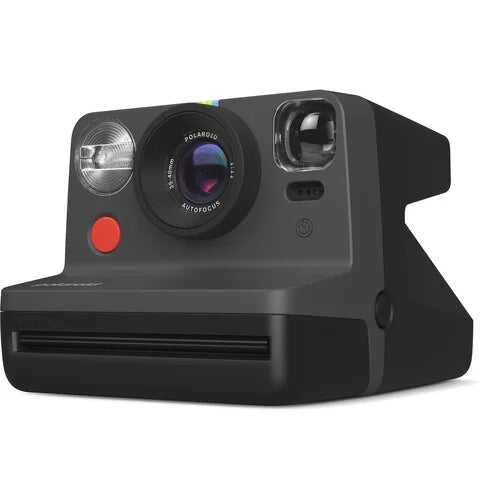 Polaroid Now 2nd Generation I-Type Instant Film Camera (Black) + Polar