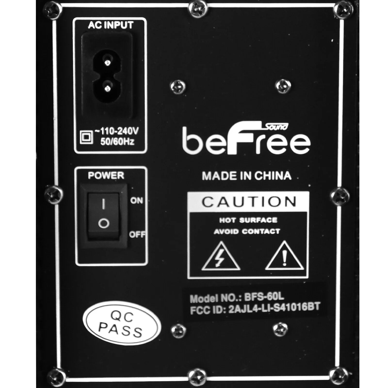 beFree Sound 10" Easy Transport Pro Bluetooth PA Speaker w/ Microphone