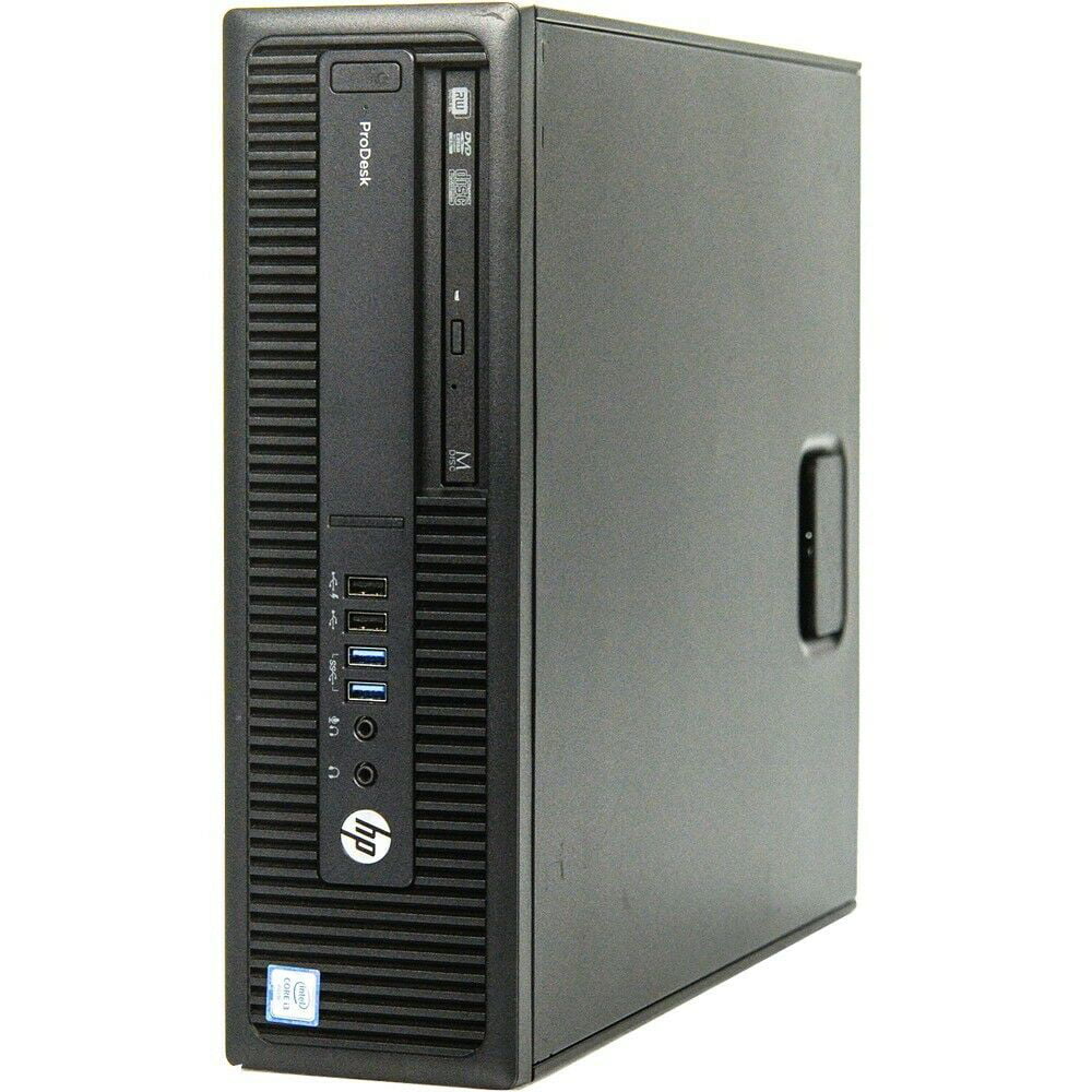 Restored 600 G2 Desktop Computer Pentium G4400 3.3GHz CPU 8GB Ram, 2TB HDD, New 20" LCD, Keyboard & Mouse, WiFi, DVD, Win10 Pro PC (Refurbished)