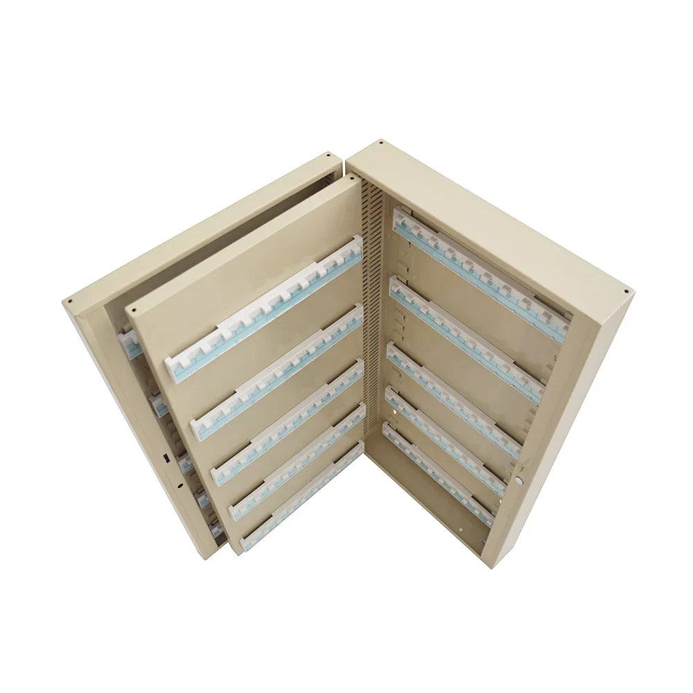 TECHTONGDA 200 Hooks Wall Mount Lock Box Cabinet Storage Key Cabinet Key Organizer with Key Cards