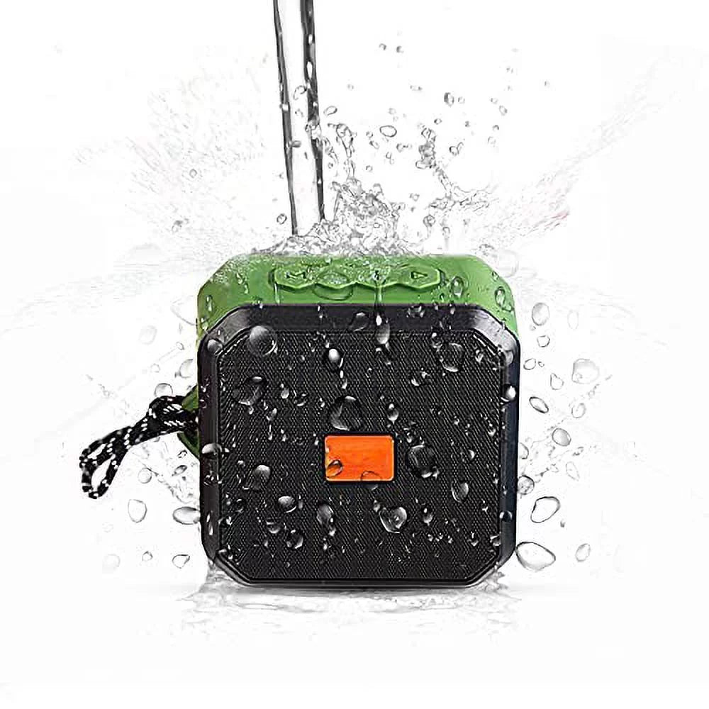 IPX7 Speaker Works with Galaxy S22+/ 5G/Plus/Ultra with 13H Liquid Playtime, Indoor, Outdoor Travel 1500 (GREEN)