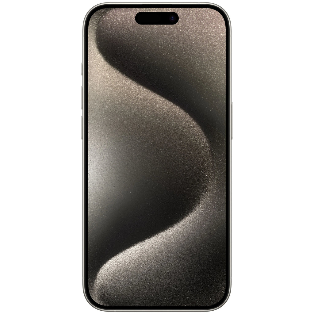 Straight Talk iPhone 15 Pro, 512GB, Natural - Prepaid Smartphone