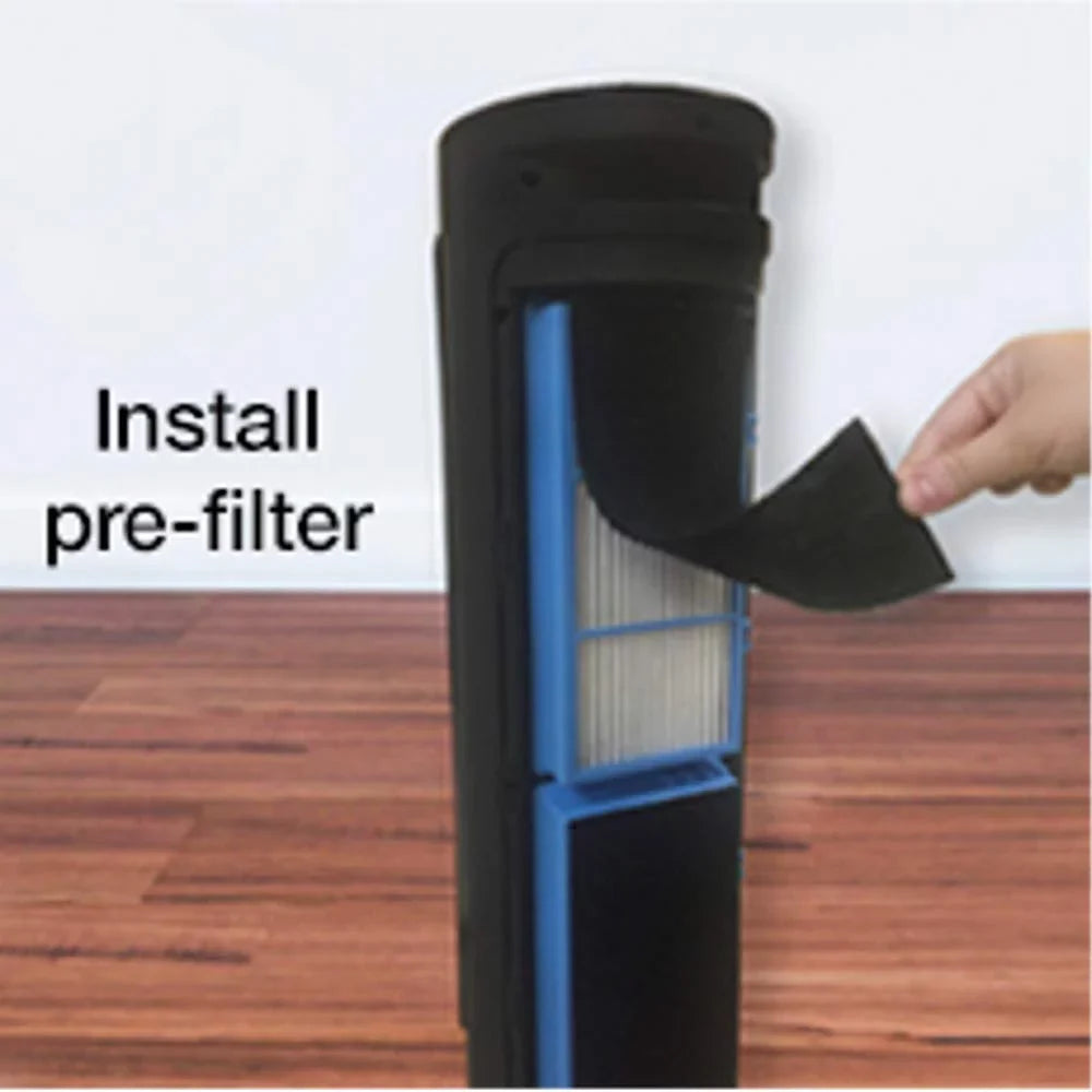 HQRP 12-Pack Carbon Filter for Bionaire BAP242, BAP243, BAP412, BAP422, BAP1242, BAP1412, BAP1422 Air Purifiers