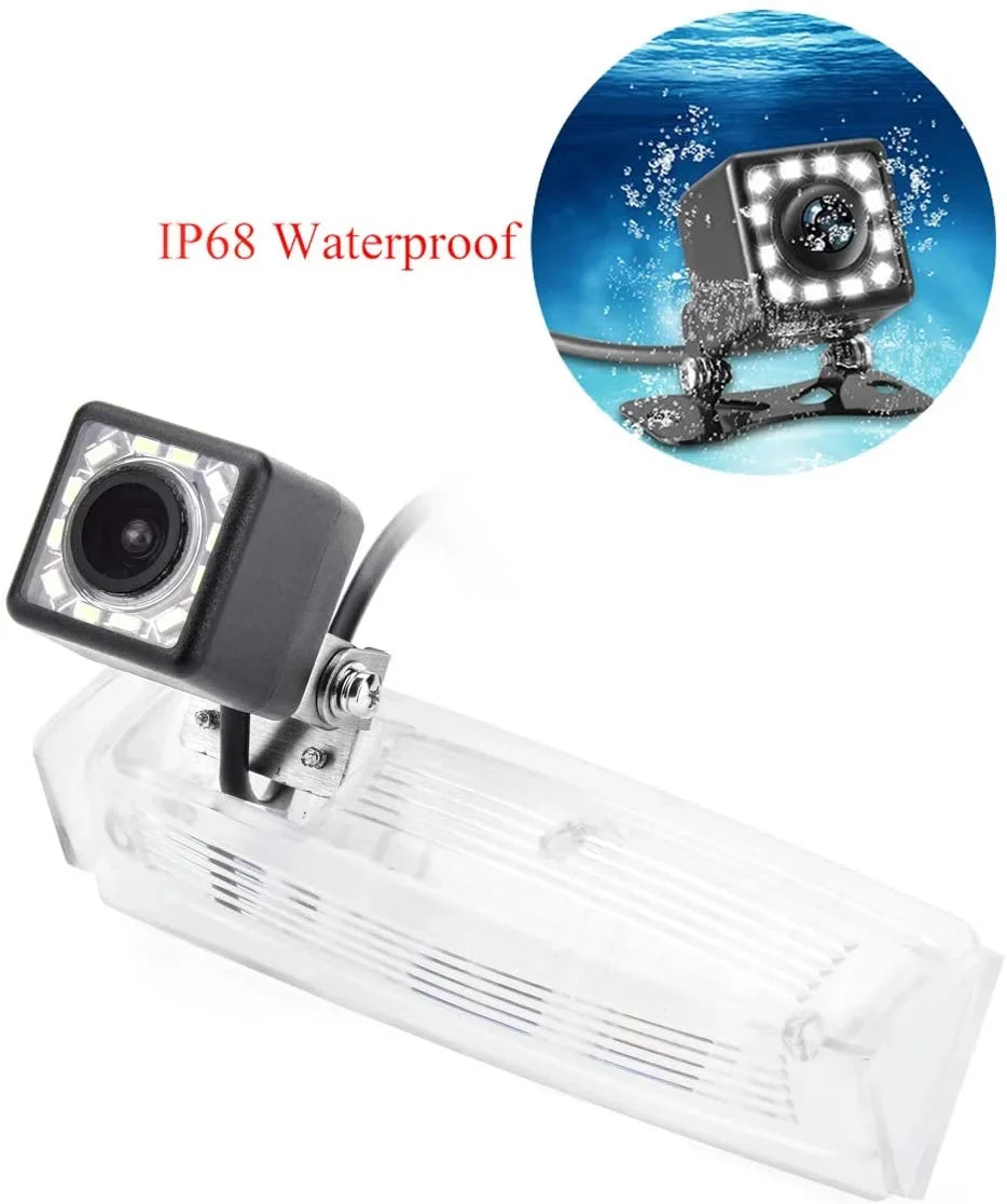 aSATAH 12 Adjustable Angle Car Rear View Camera for Lexus IS300 IS200 ES300 ES330 GS300 GS400 GS430 LS430 HS250h