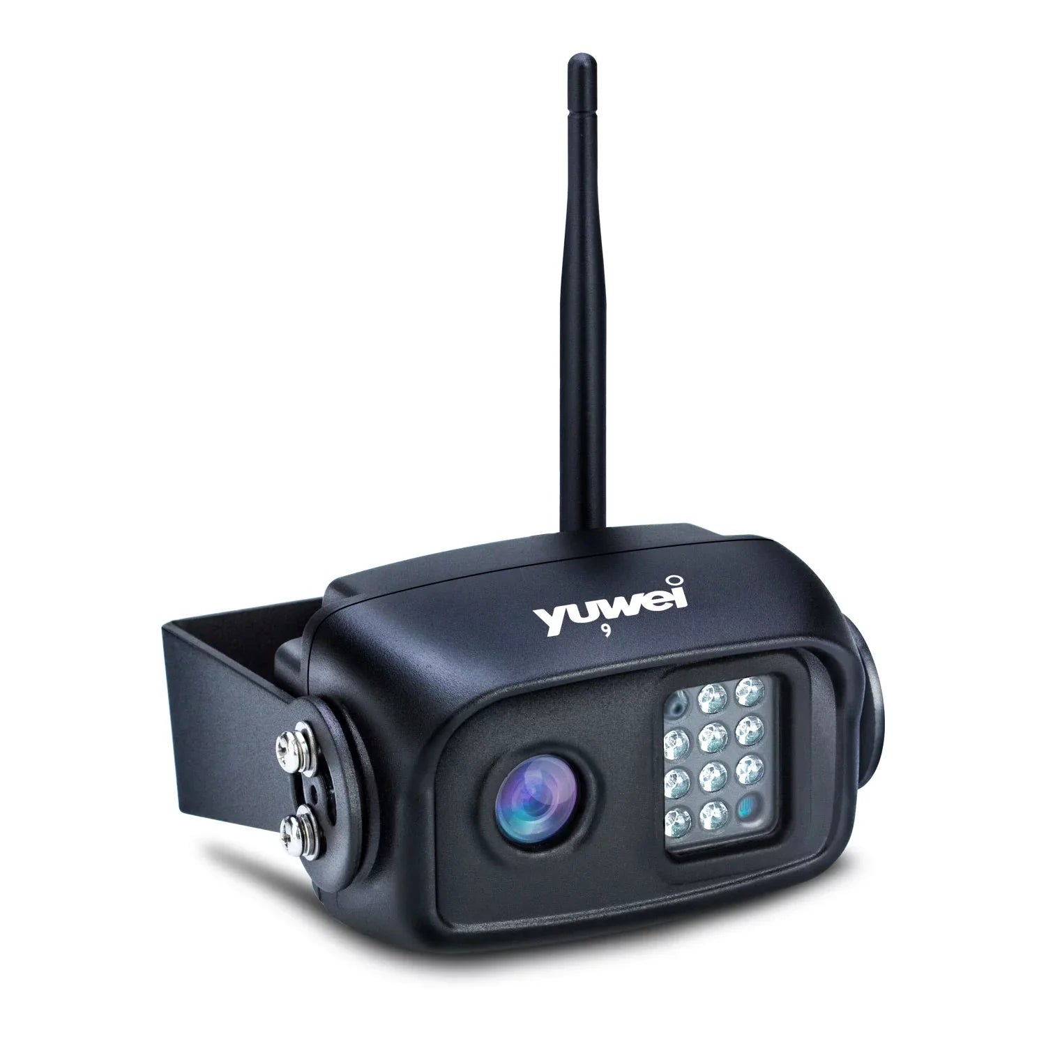 Yuwei YW-0629 Advanced Wireless Backup Camera with Nightvision and in Black Color for Cars, Trucks, RVs, and Trailers