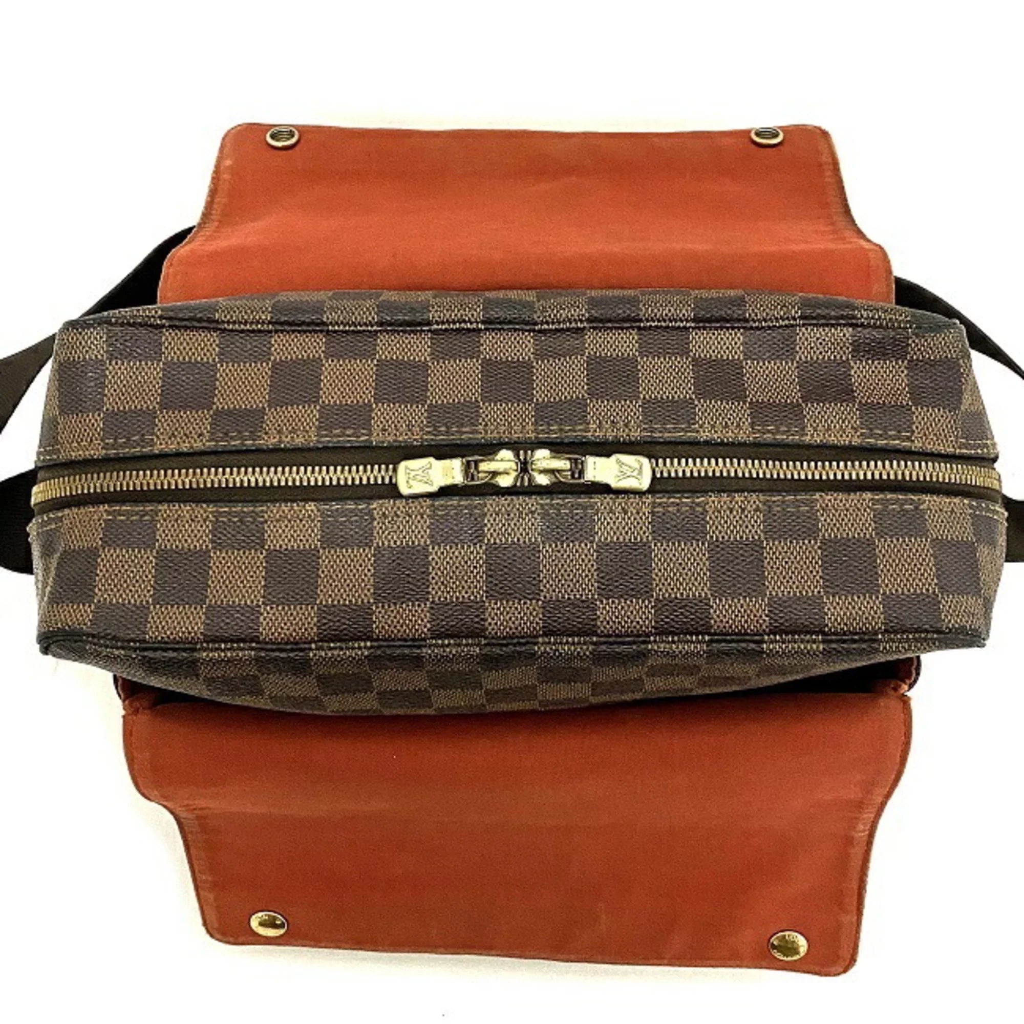 Pre-Owned Louis Vuitton Bag Naviglio Brown Damier Ebene N45255 Shoulder SR0055 LOUIS VUITTON (Good)