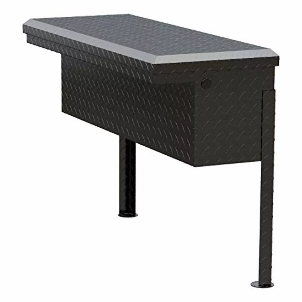 UWS Gloss Black Aluminum 36" Truck Side Tool Box, Low Profile (LTL Shipping)