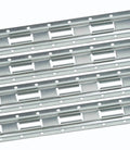 (4 Pack) 5' Vertical E-Track Tie-Down Rail - Made in USA | High Strength Galvanized Steel, Bolt-On Tie Down Rail for Cargo on Pickups, Trucks, Trailers, Vans
