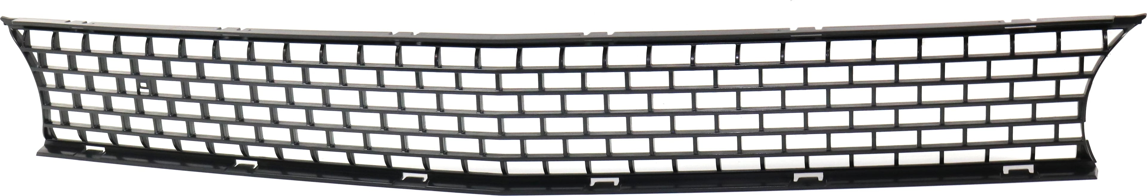 Grille Assembly Compatible with DODGE CHALLENGER 2015-2017 Textured Black SRT Hellcat Model