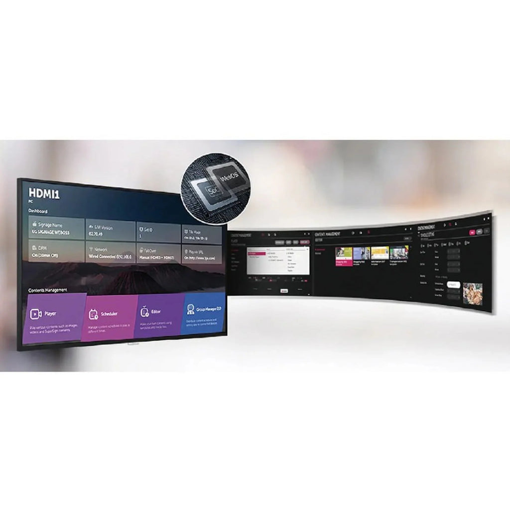 LFD 43" UHD, HDMI (3)