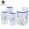 3 Pack MWF Refrigerator Fluid Filter, Replacement for Smart Liquid MWFP, MWFA, GWF, HDX FMG-1, WFC1201, GSE25GSHECSS, PC75009, RWF1060