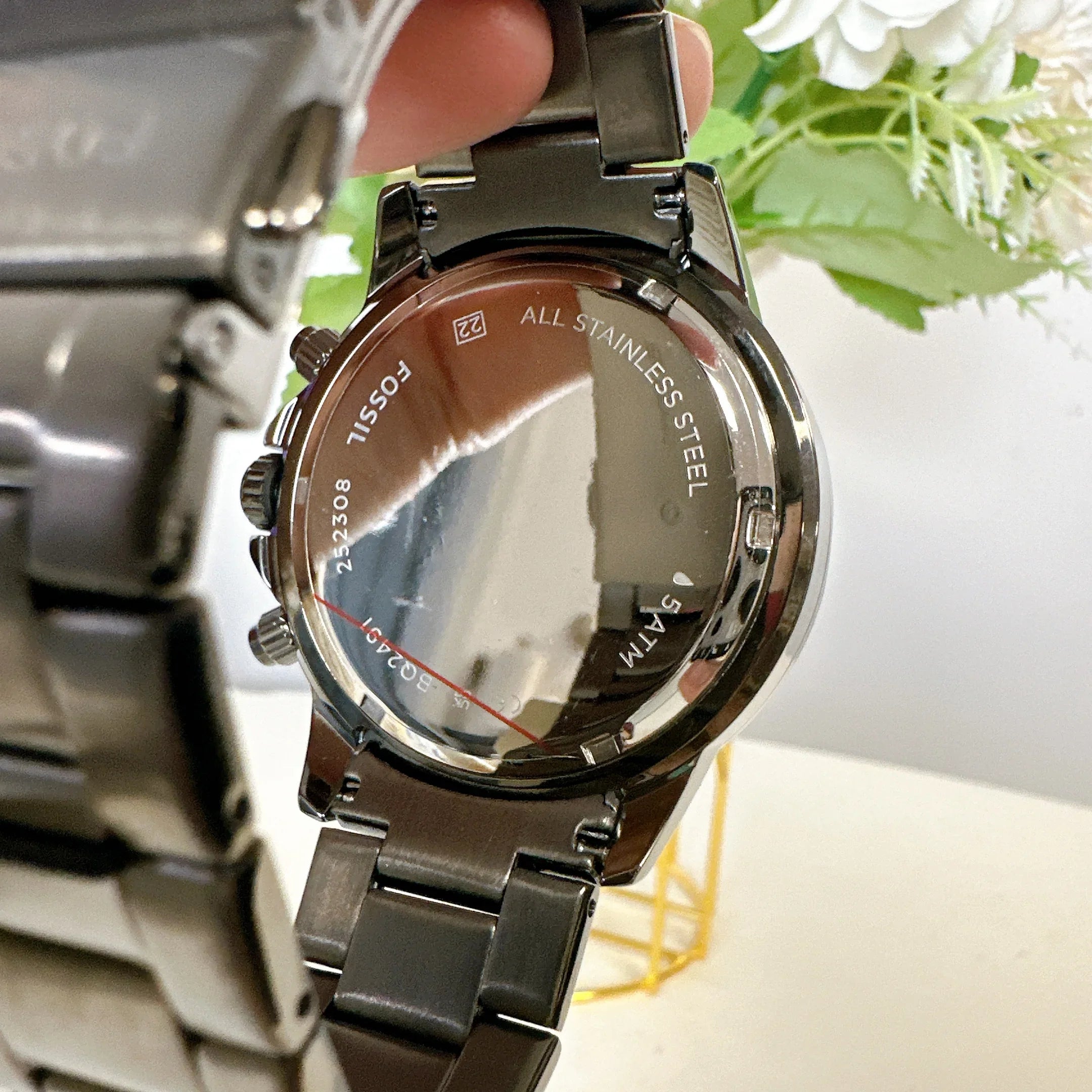 Fossil BQ2491 Bannon Multifunction Smoke Stainless Steel Watch