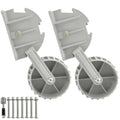 AMLESO 2Pcs Dinghy for Inflatable Dinghy Inflatable Boat Launching