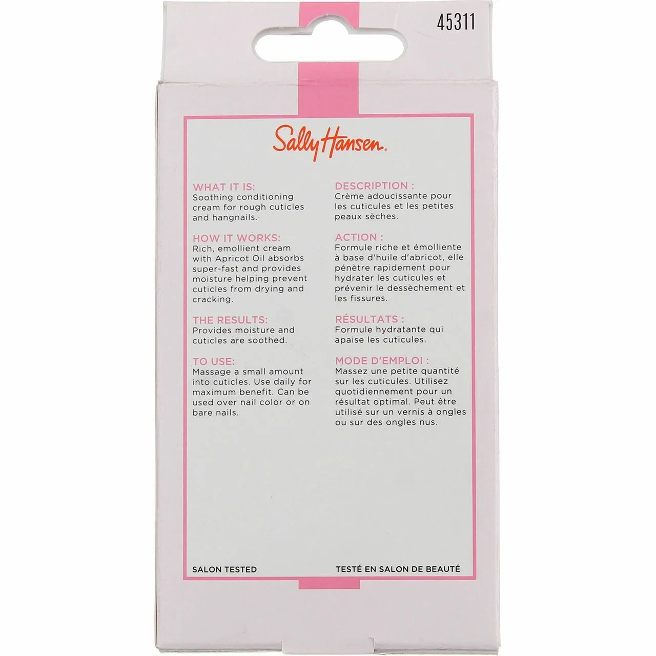 4 Pack - Sally Hansen Cuticle Massage Cream 0.4 oz