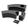 Krator 3.5" Black Motorcycle Handlebar Pullback Risers Compatible with Yamaha TX SR CS YX RD 350 400 500 600 650 750