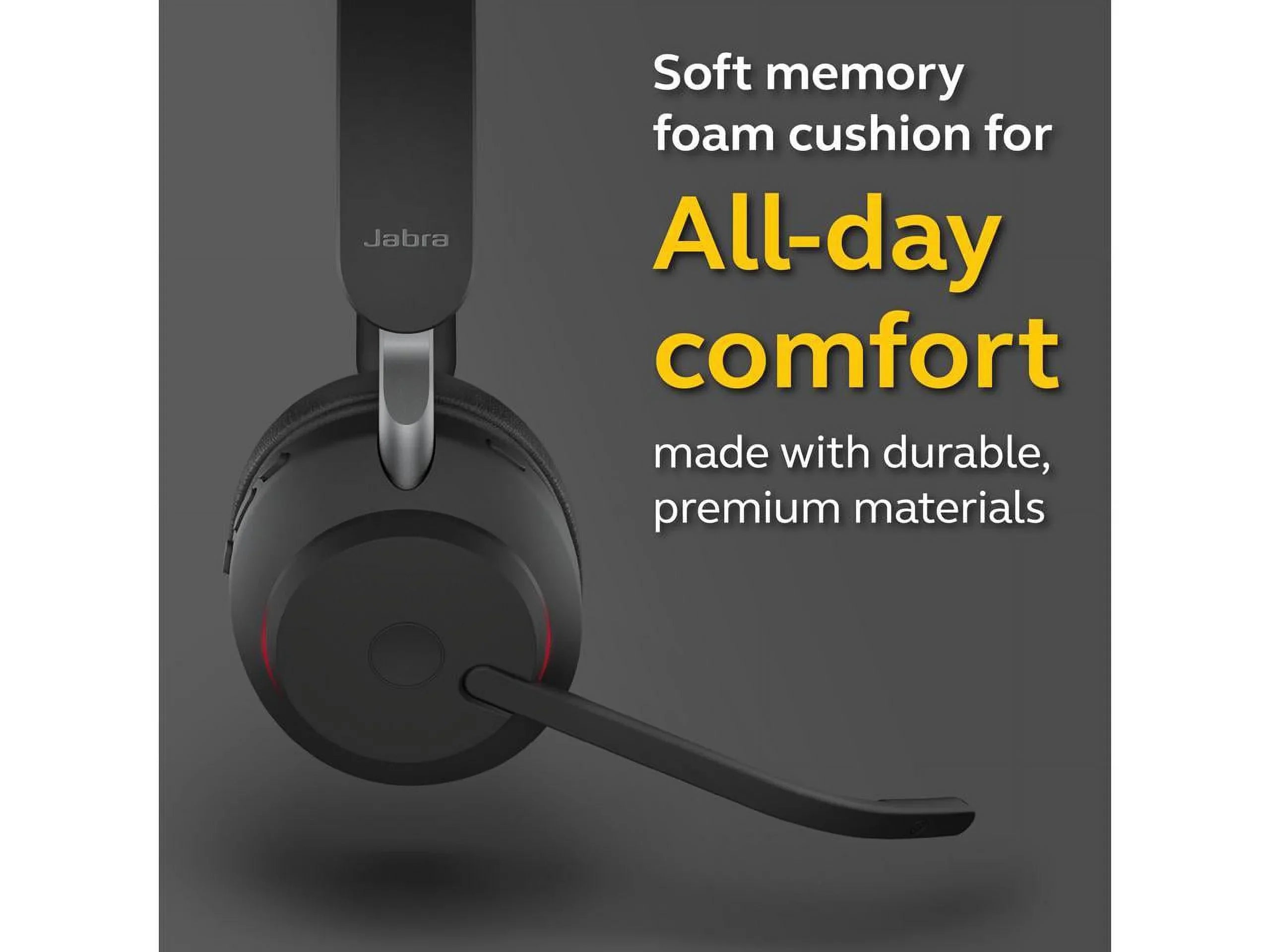 Jabra Evolve2 65 USB-C MS Mono -Black Wireless Headset / Music Headphones