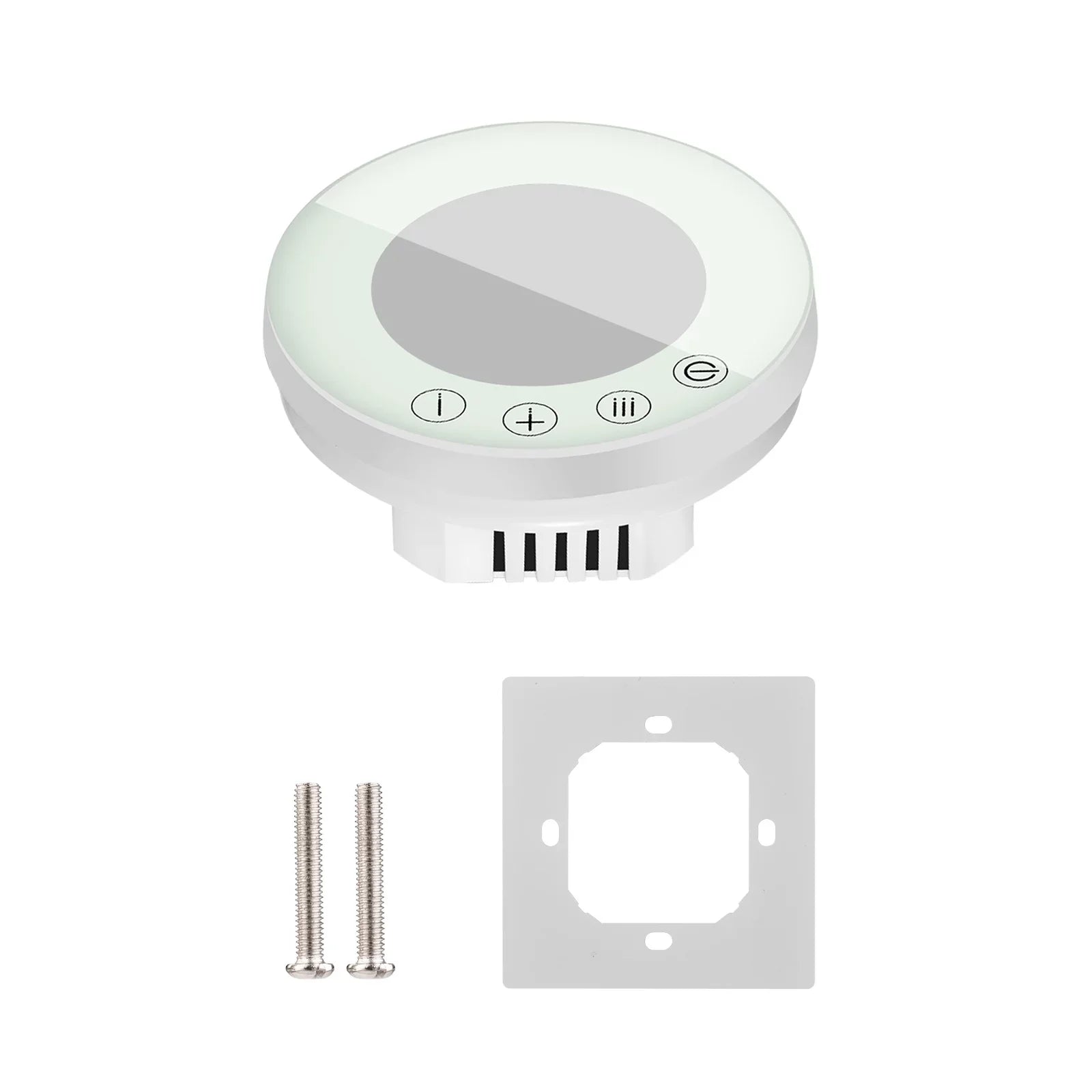Programmable Smart Digital Room Controller with Round Backlight LCD Display for Home School Office Hotel