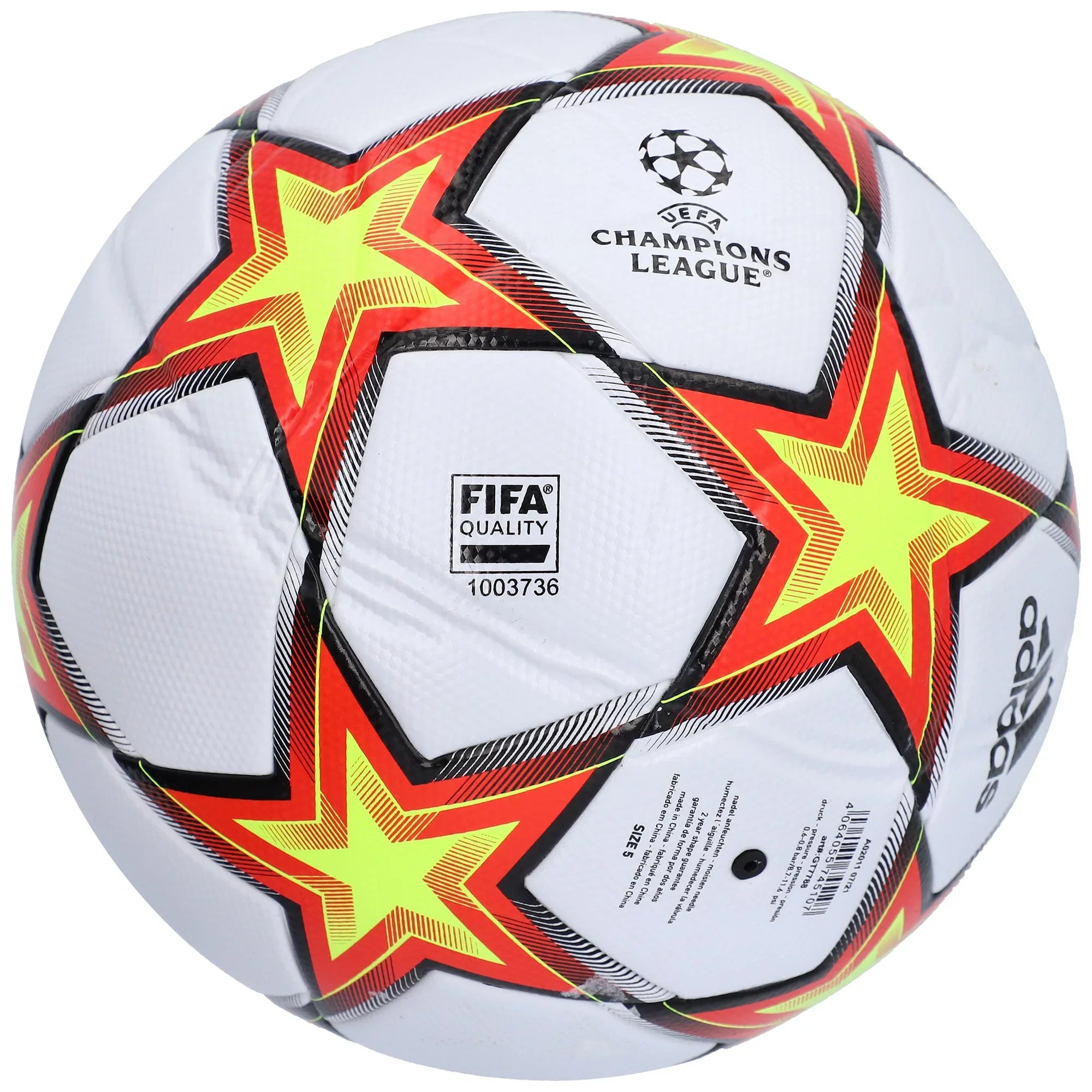 Jorginho Autographed Adidas 2022 UEFA Champions League Soccer Ball - Fanatics Authentic Certified