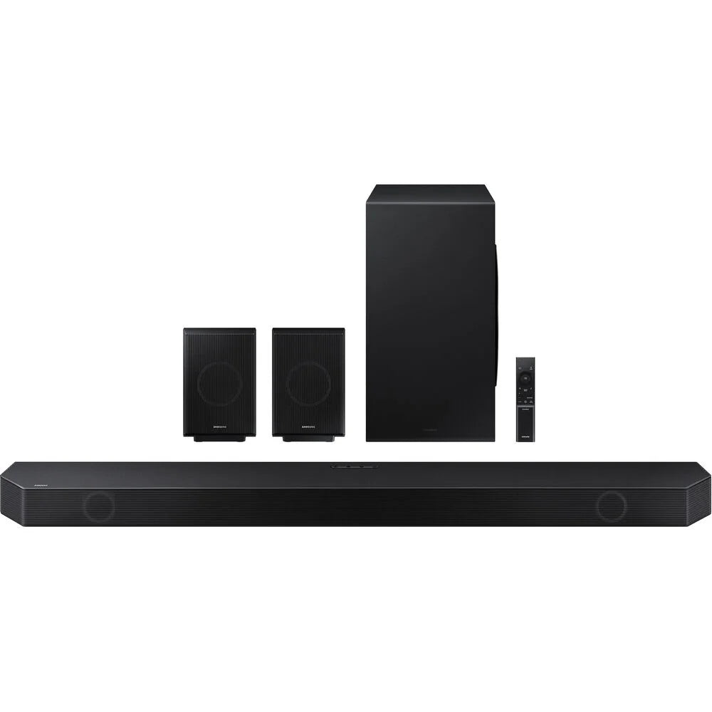 Restored - HW-Q990B/ZA 11.1.4ch Soundbar with Wireless Dolby Atmos / DTS:X and Rear Speakers - Black [Manufacturer Refurbished]