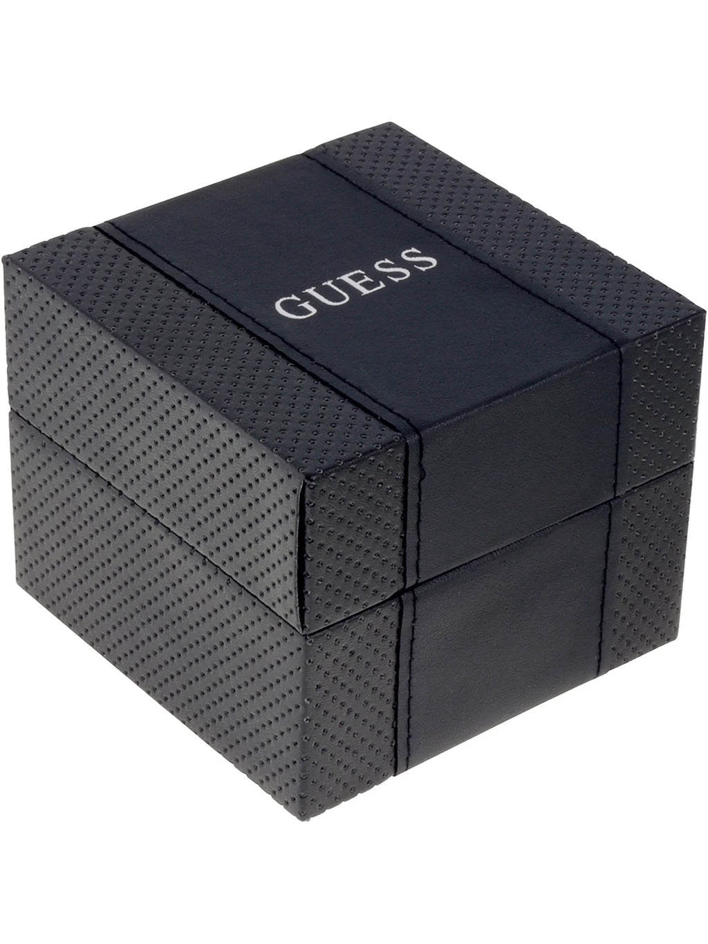 Guess Men's W0076G4, Chronograph,Rose gold tone,dark dial,stainless steel case,leather strap,date,50m WR