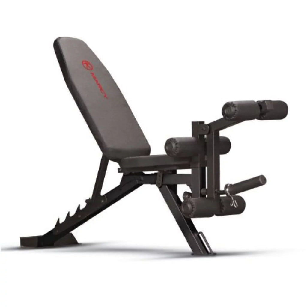 Marcy Adjustile 6 Position Utility Bench with Leg Developer and High Density Foam Padding SB-350