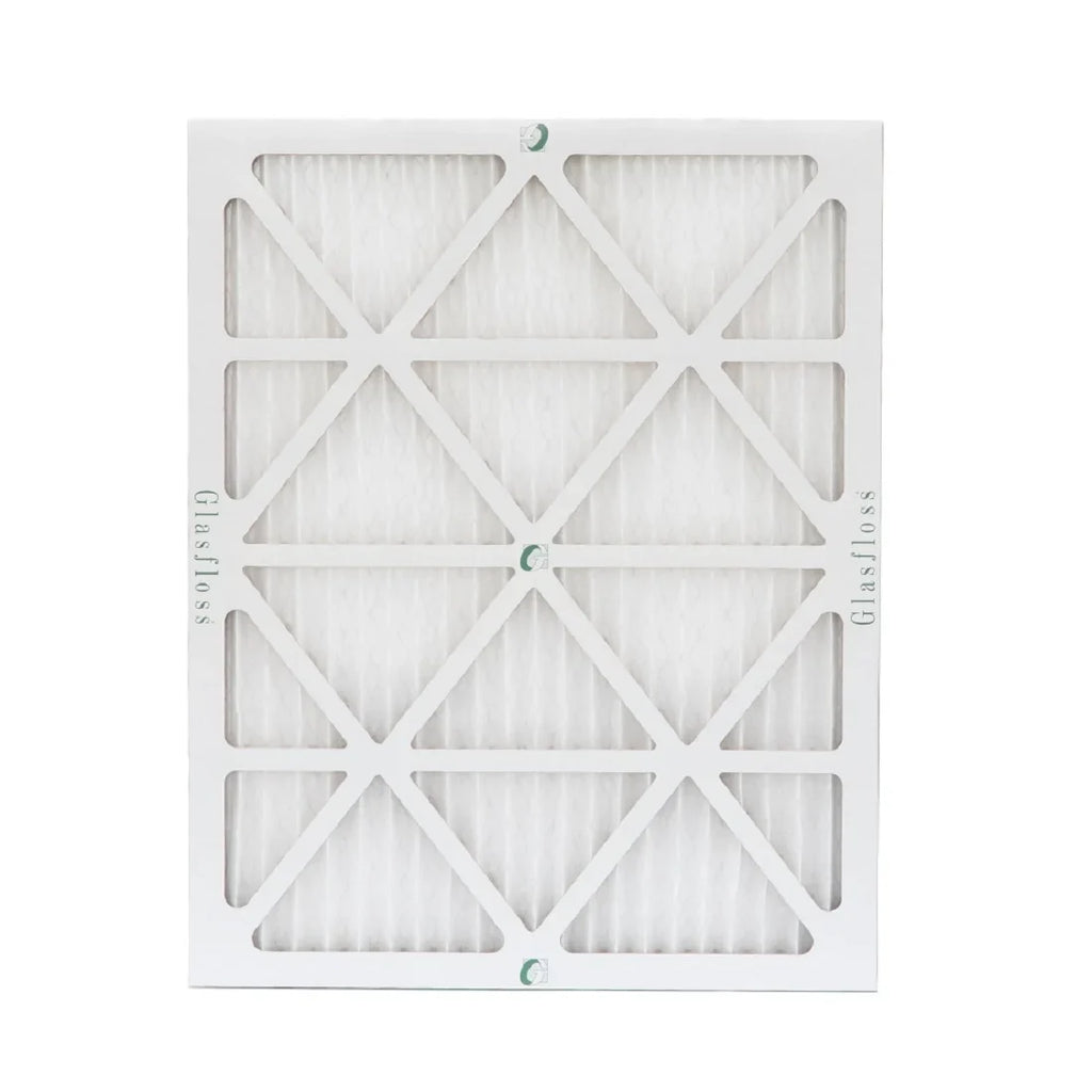 15x20x1 MERV 10 Pleated AC Furnace Air Filters by Glasfloss Industries. ( 8 Pack ) Exact Size: 14-1/2 x 19-1/2 x 7/8