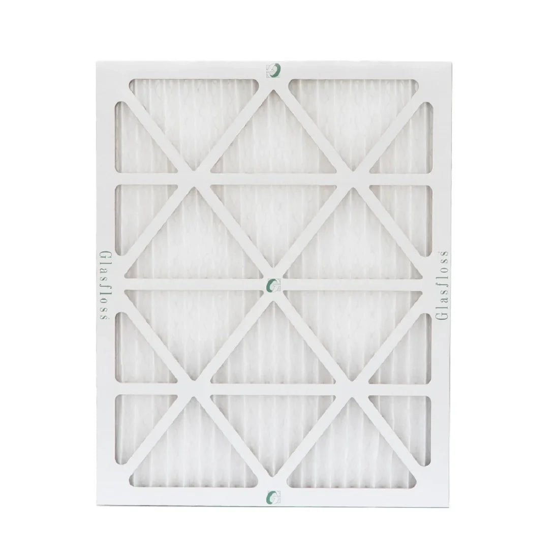 15x20x1 MERV 10 Pleated AC Furnace Air Filters by Glasfloss Industries. ( 8 Pack ) Exact Size: 14-1/2 x 19-1/2 x 7/8
