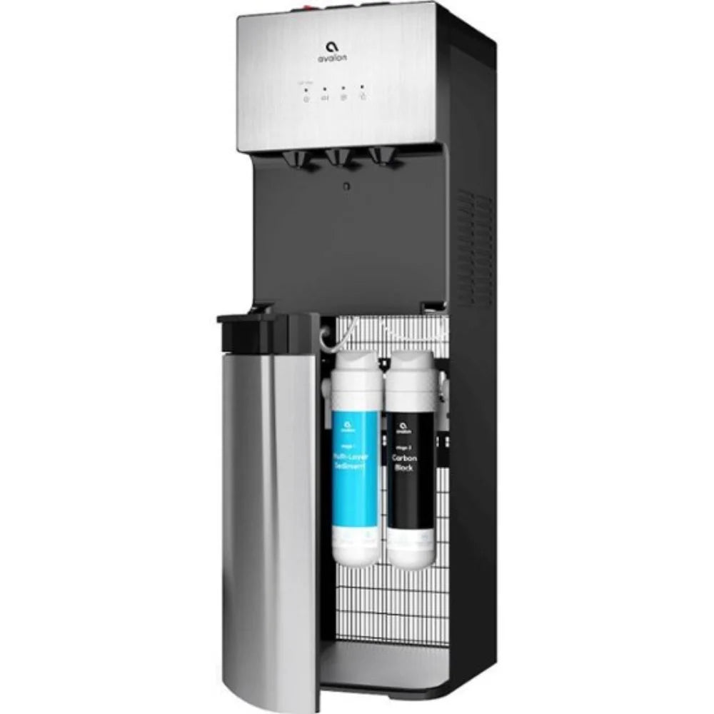 Dual Fluid Filter for Bottleless Liquid Dispenser - White and Blue